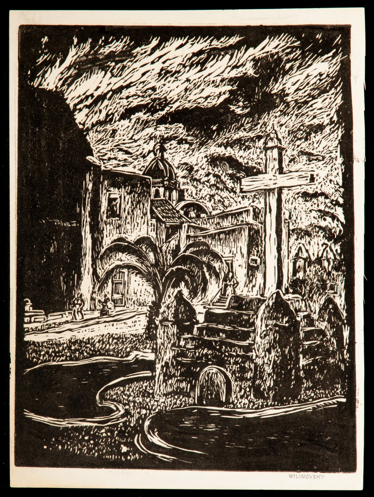 CHARLES WILIMOVSKY (1885-1974) THIRTEEN BLOCK PRINTS