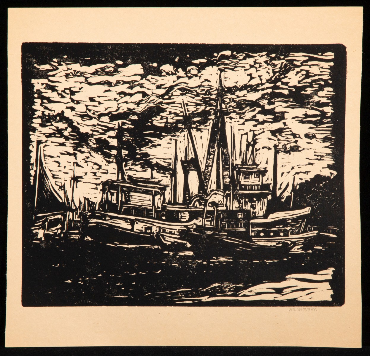 CHARLES WILIMOVSKY (1885-1974) THIRTEEN BLOCK PRINTS