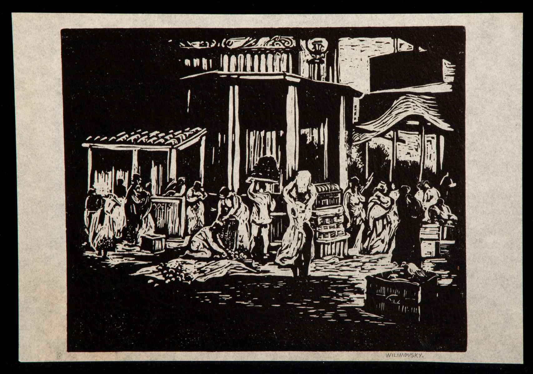 CHARLES WILIMOVSKY (1885-1974) THIRTEEN BLOCK PRINTS
