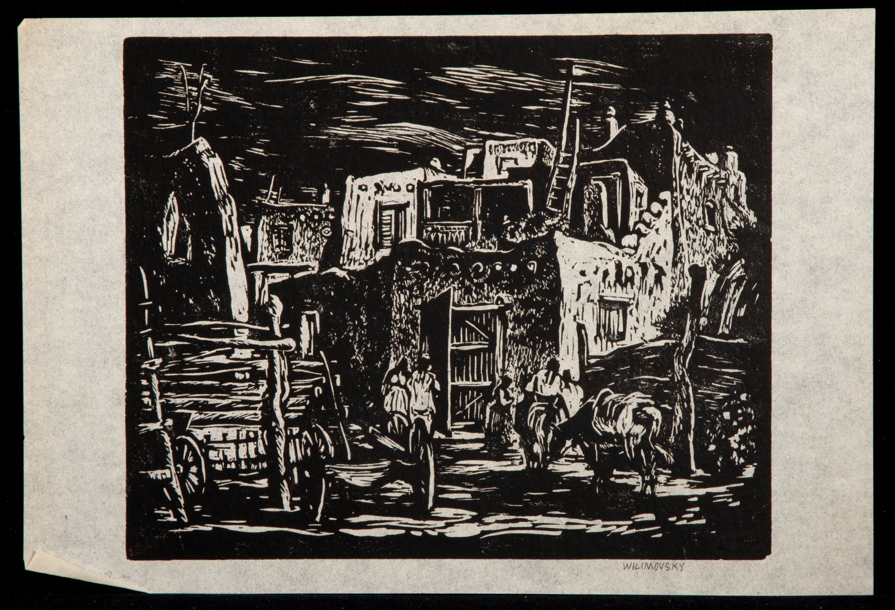 CHARLES WILIMOVSKY (1885-1974) THIRTEEN BLOCK PRINTS