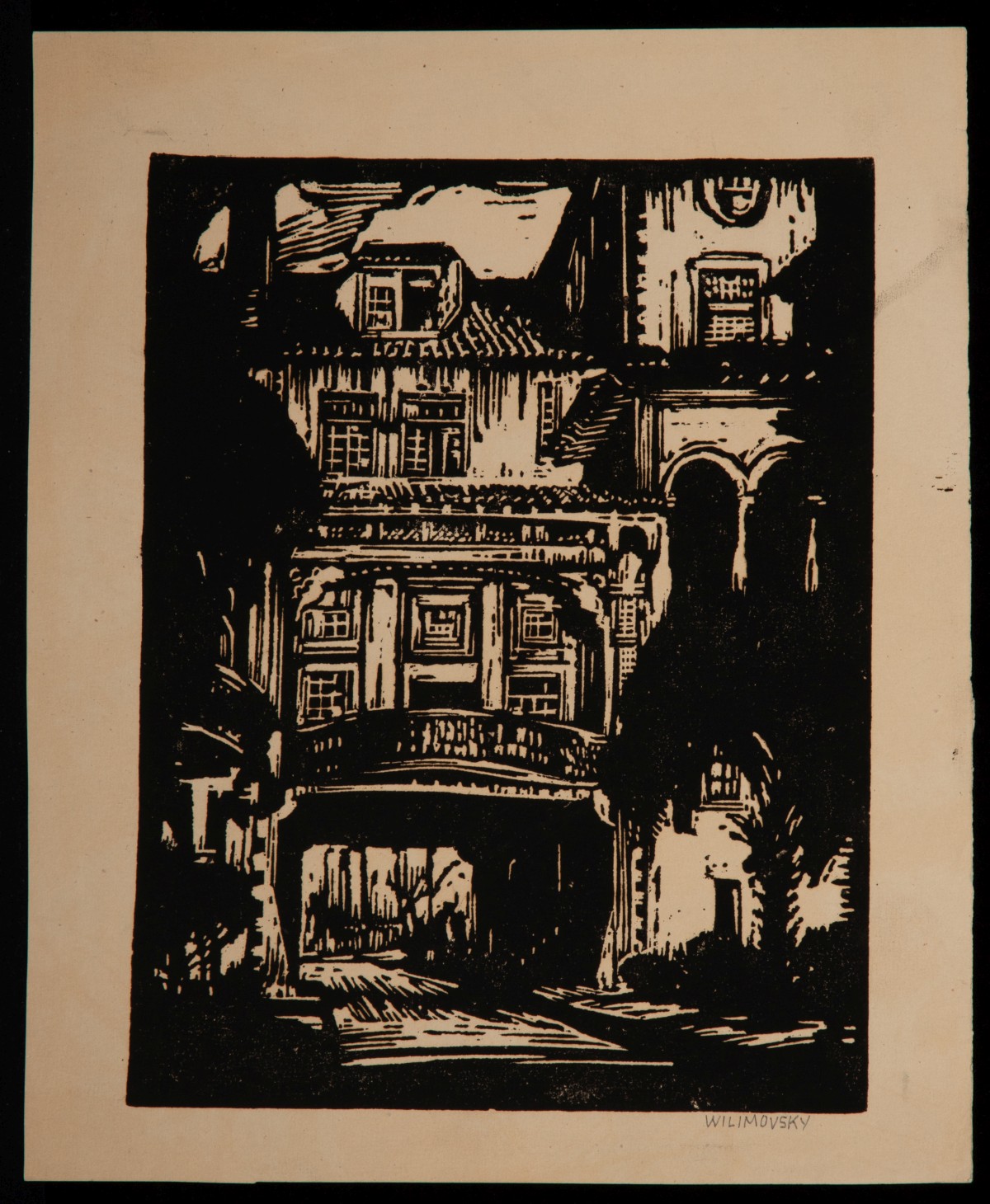 CHARLES WILIMOVSKY (1885-1974) THIRTEEN BLOCK PRINTS