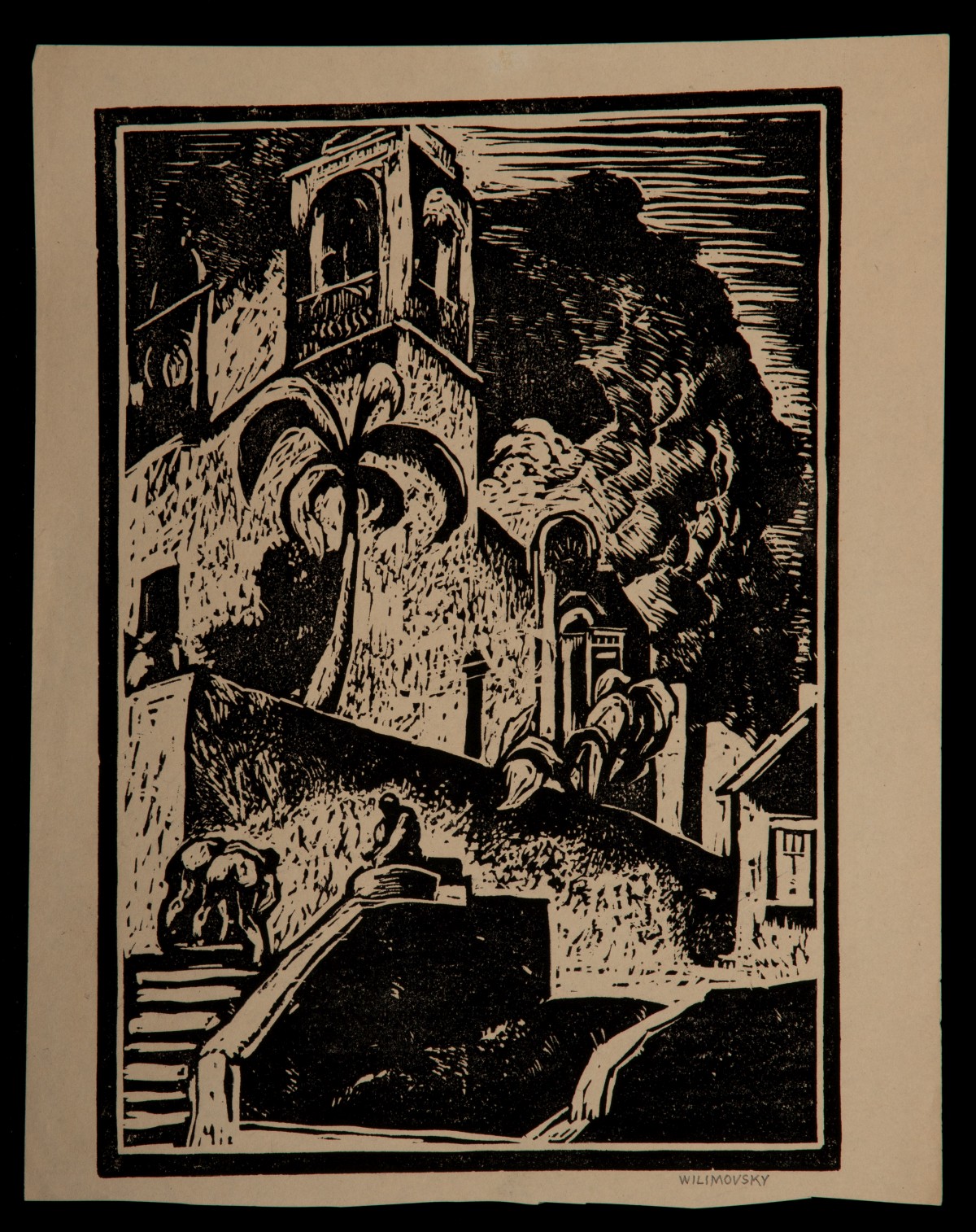 CHARLES WILIMOVSKY (1885-1974) THIRTEEN BLOCK PRINTS