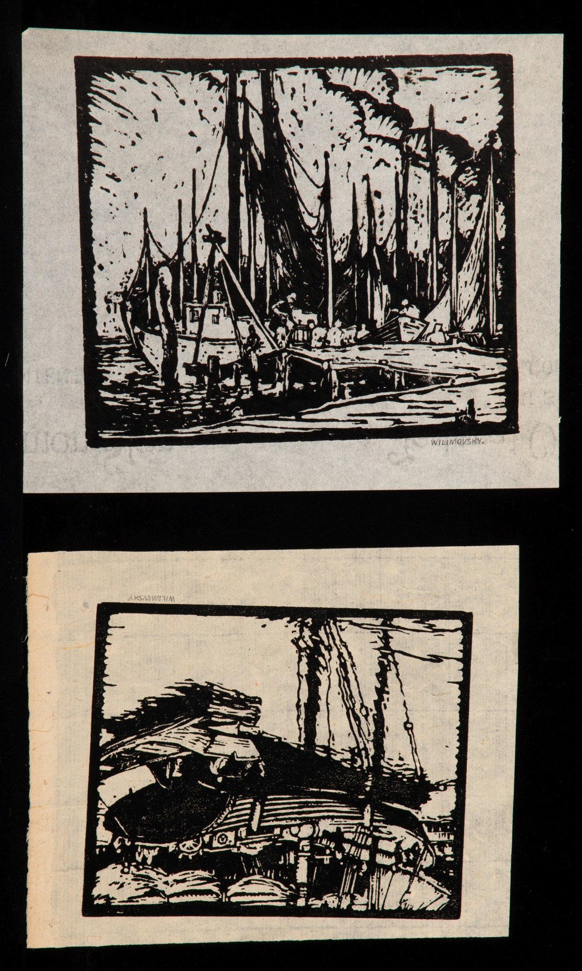 CHARLES WILIMOVSKY (1885-1974) TWENTY SIX BLOCK PRINTS