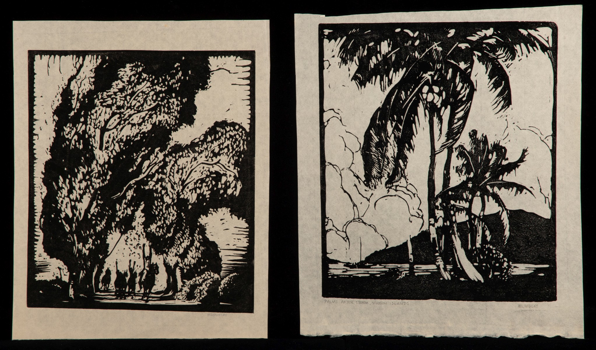 CHARLES WILIMOVSKY (1885-1974) TWENTY SIX BLOCK PRINTS