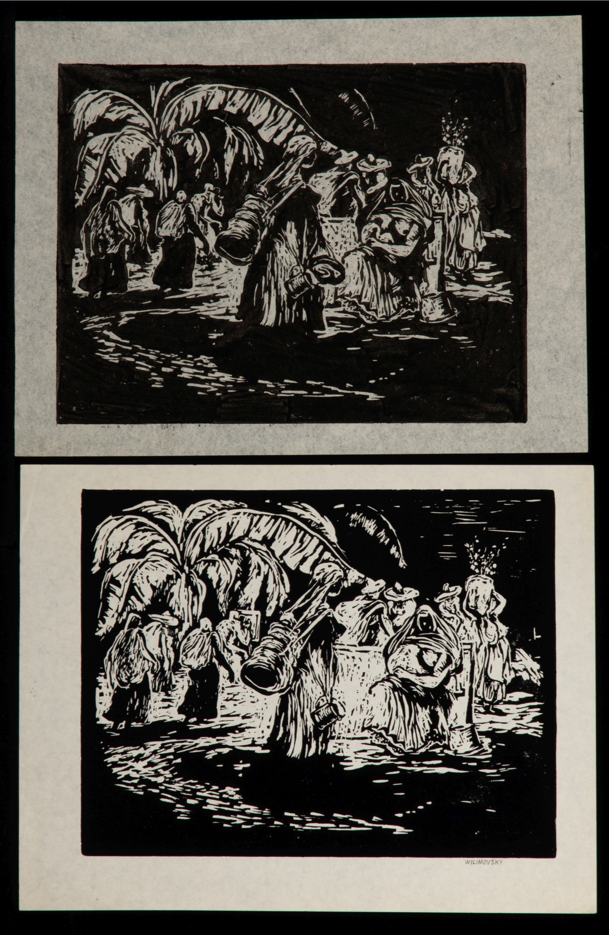 CHARLES WILIMOVSKY (1885-1974) TWENTY SIX BLOCK PRINTS