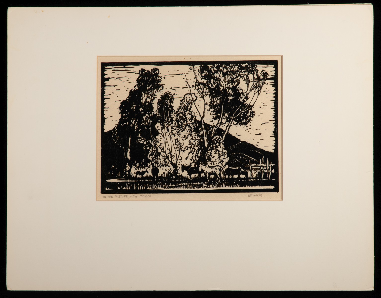 CHARLES WILIMOVSKY (1885-1974) TWENTY SIX BLOCK PRINTS