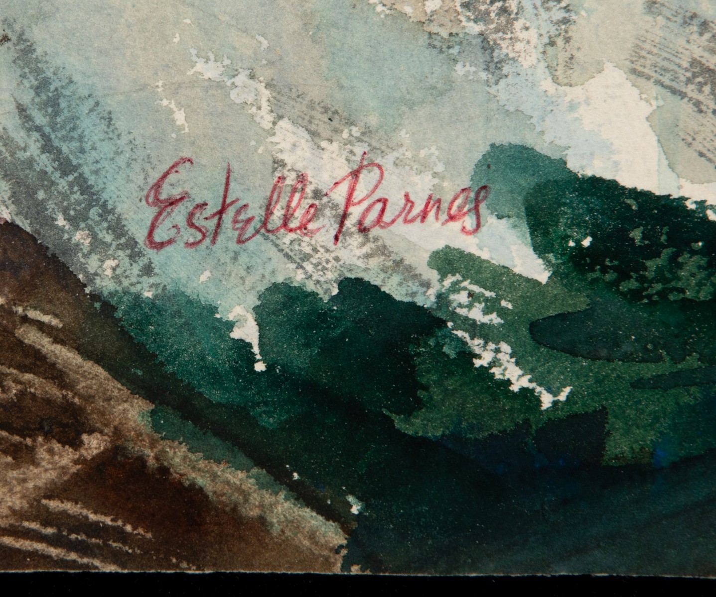 ESTELLE PARNES WATERCOLORS. GEO LASZLO LITHOGRAPHS