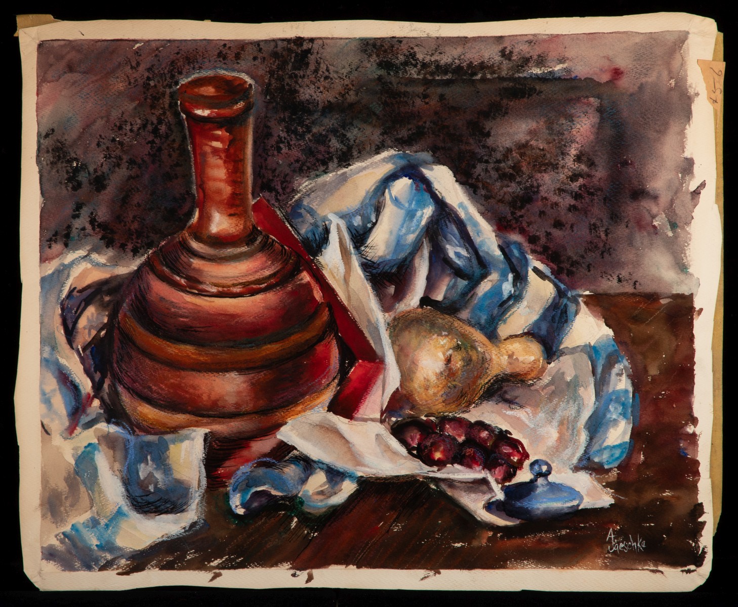 ESTELLE PARNES WATERCOLORS. GEO LASZLO LITHOGRAPHS