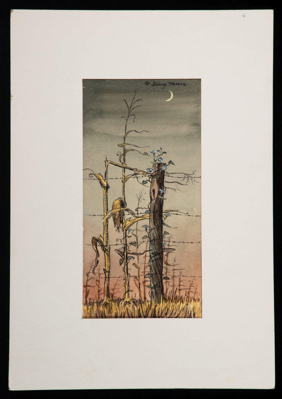 SYDNEY MOORE (1908-1991) EIGHT WORKS ON PAPER