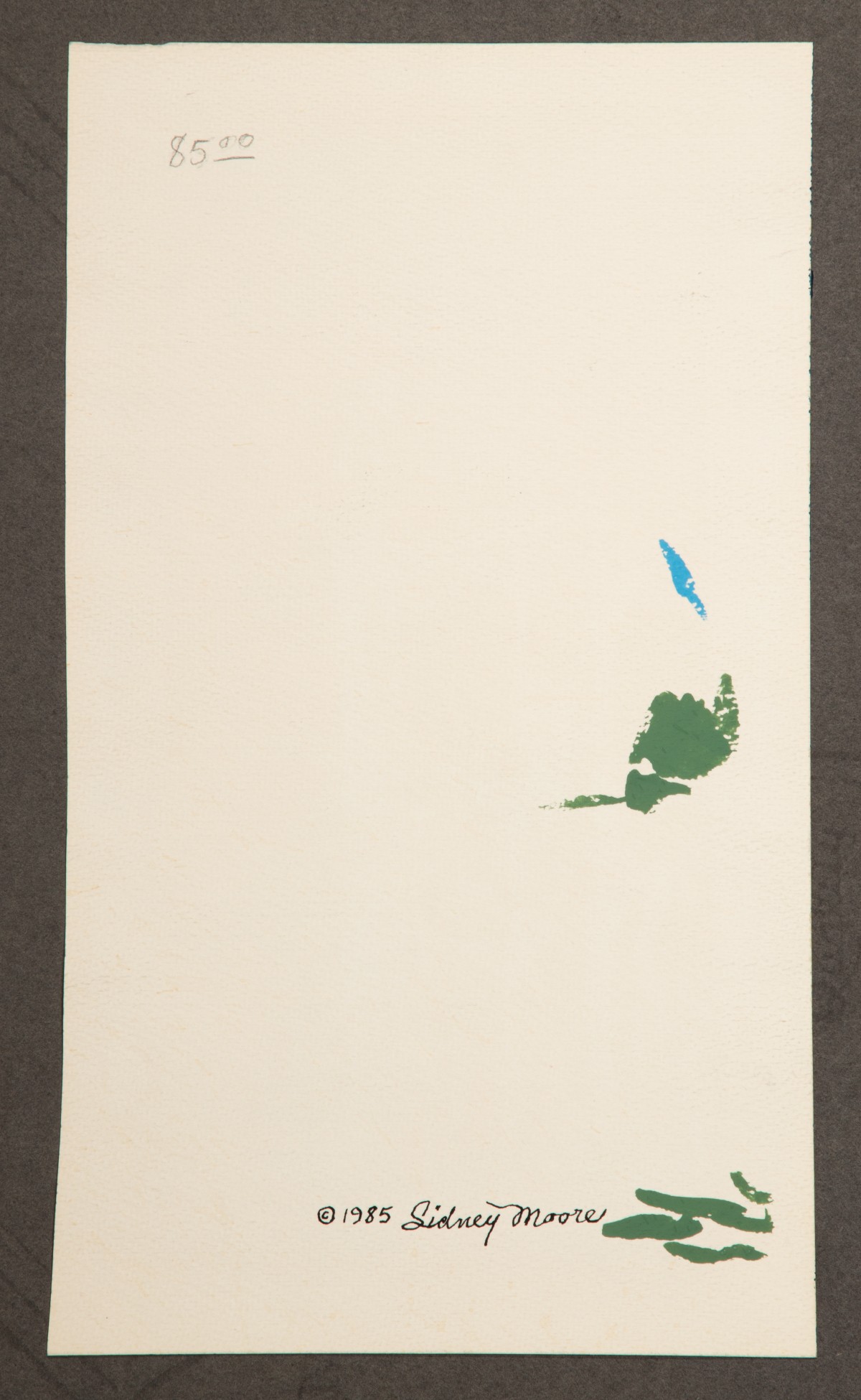 SYDNEY MOORE (1908-1991) EIGHT WORKS ON PAPER