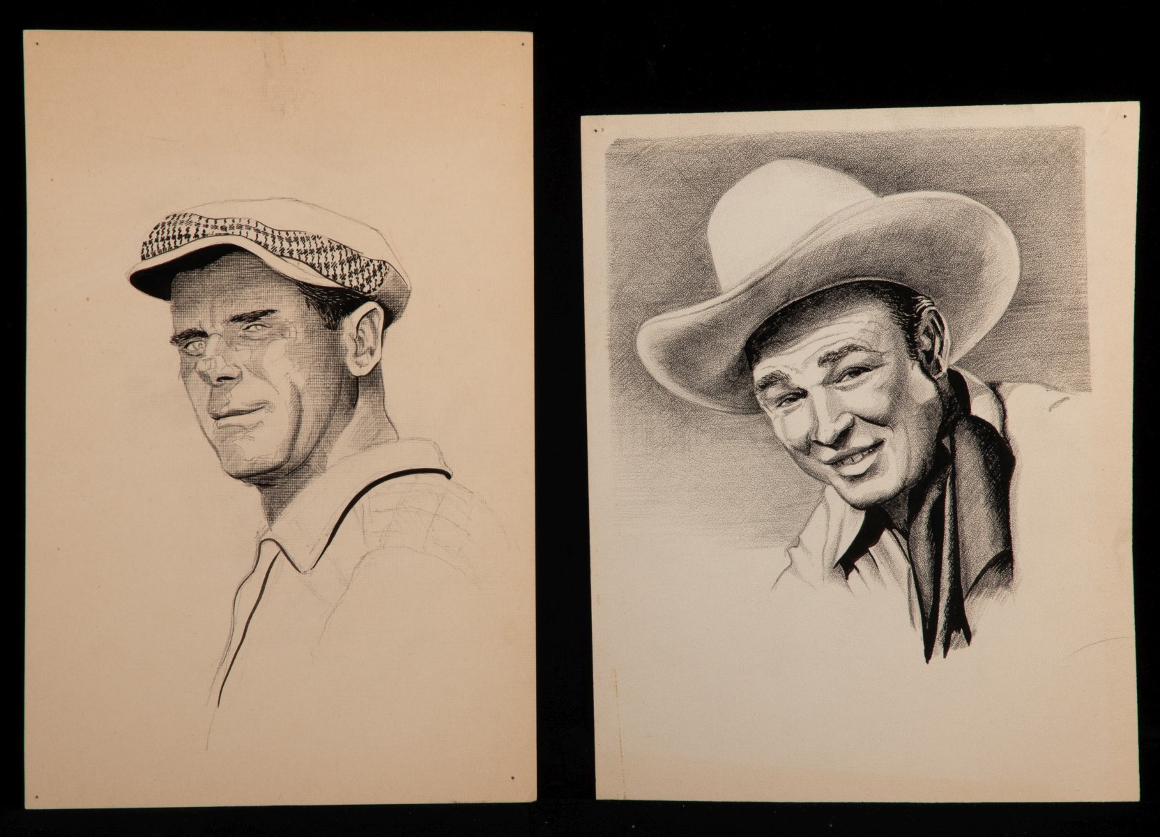 J.L.M. & THELMA MOULTHROP ORIGINAL WORKS ON PAPER