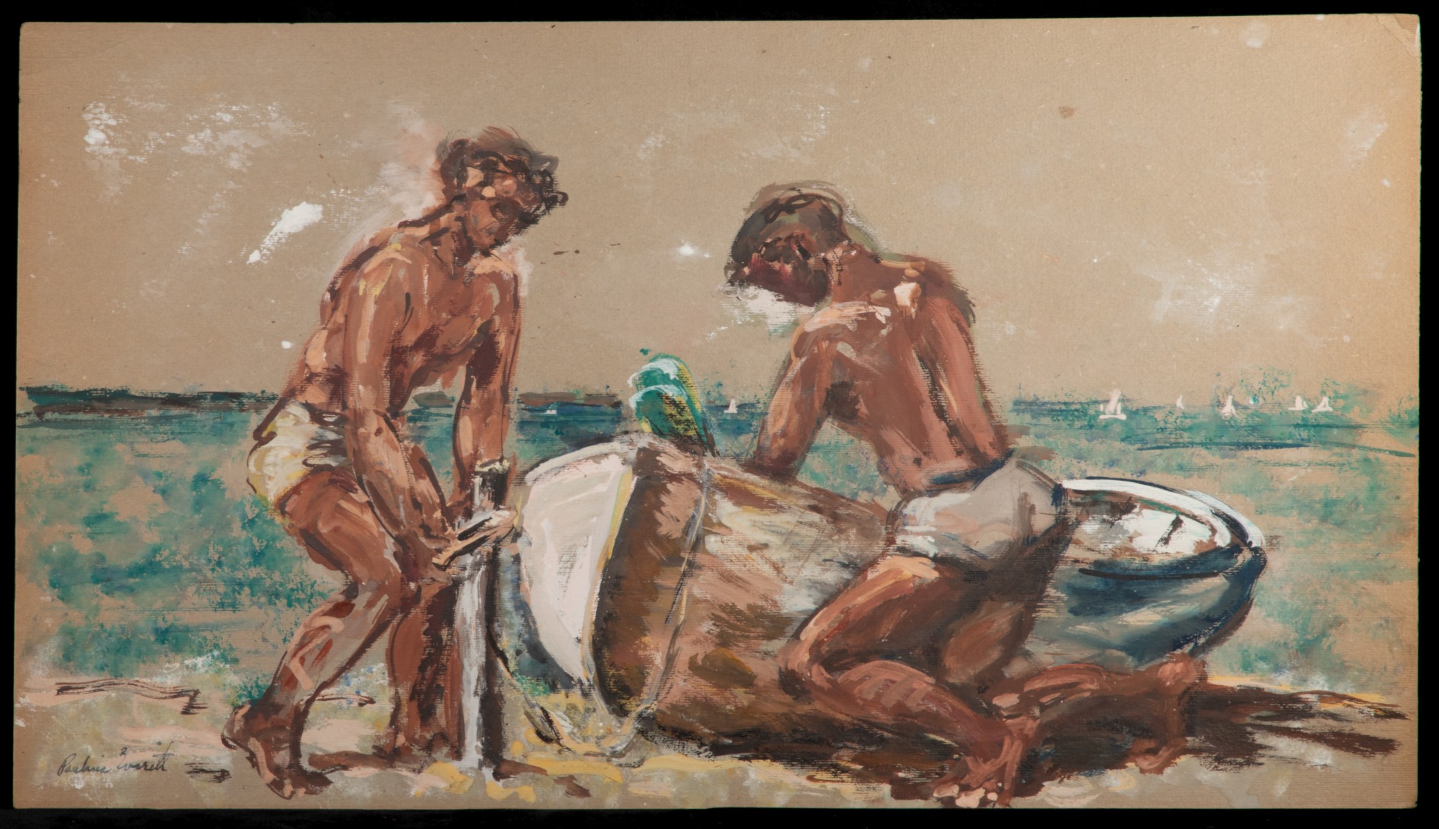 PAULINA EVERITT (1905-1996) 10 ORIGINAL WORKS ON PAPER