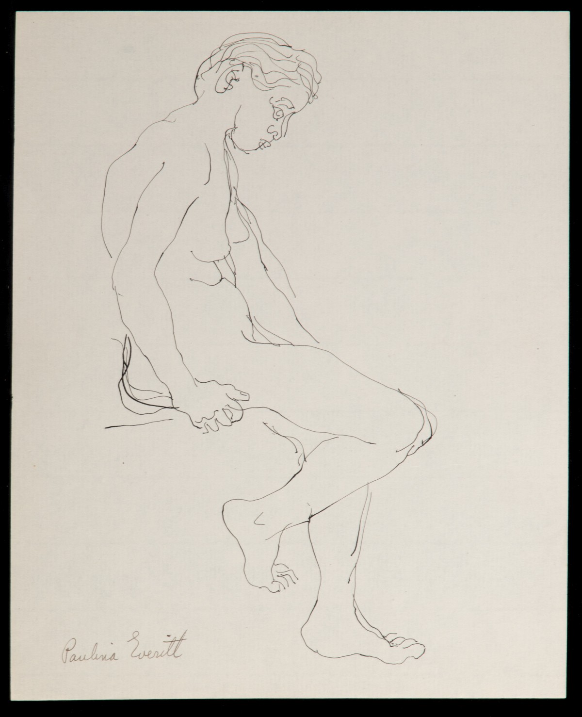 PAULINA EVERITT (1905-1996) 10 ORIGINAL WORKS ON PAPER