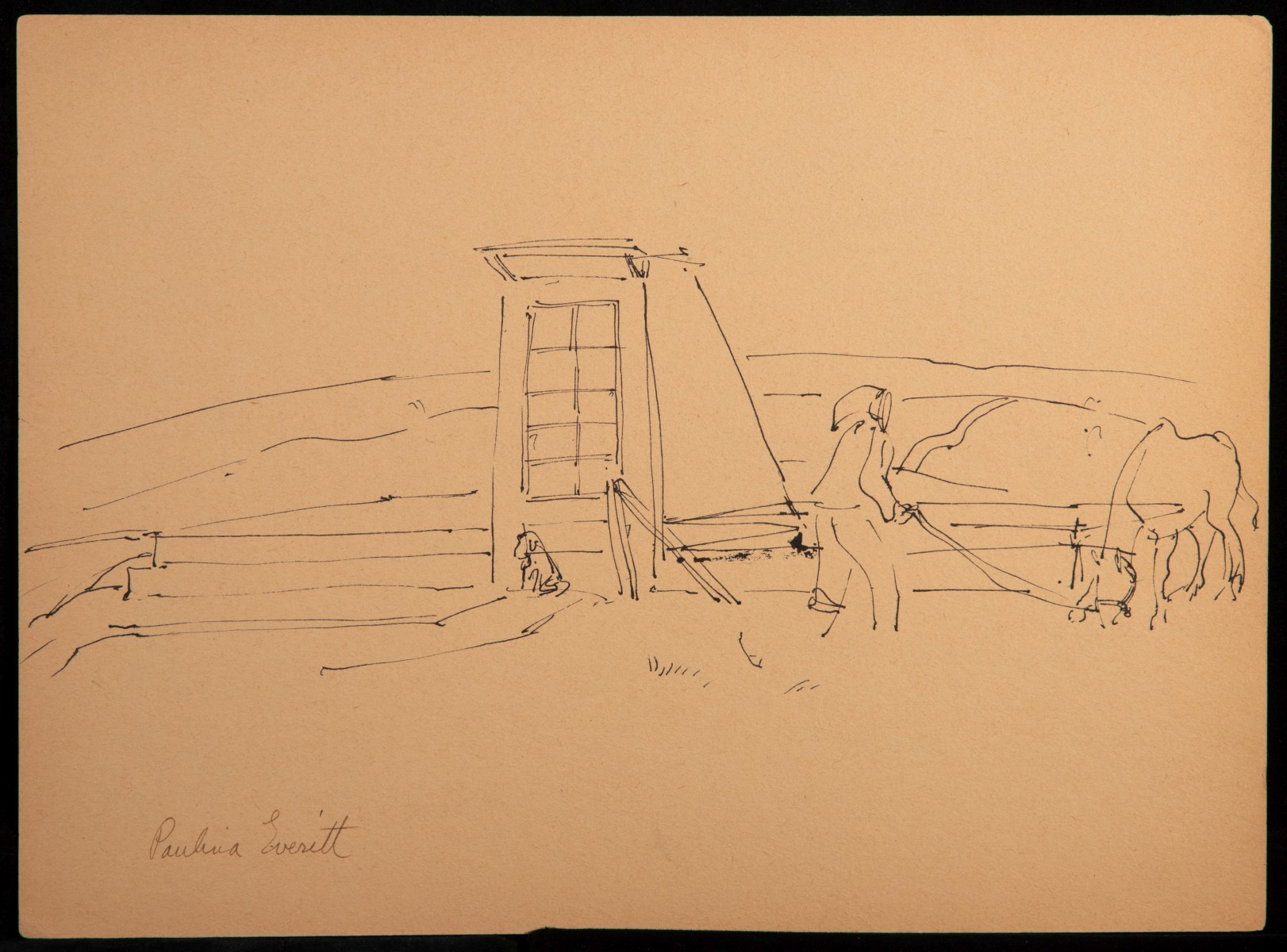 PAULINA EVERITT (1905-1996) 10 ORIGINAL WORKS ON PAPER