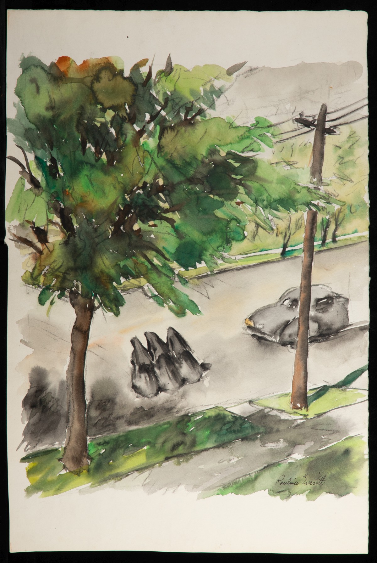 PAULINA EVERITT (1905-1996) 10 ORIGINAL WORKS ON PAPER
