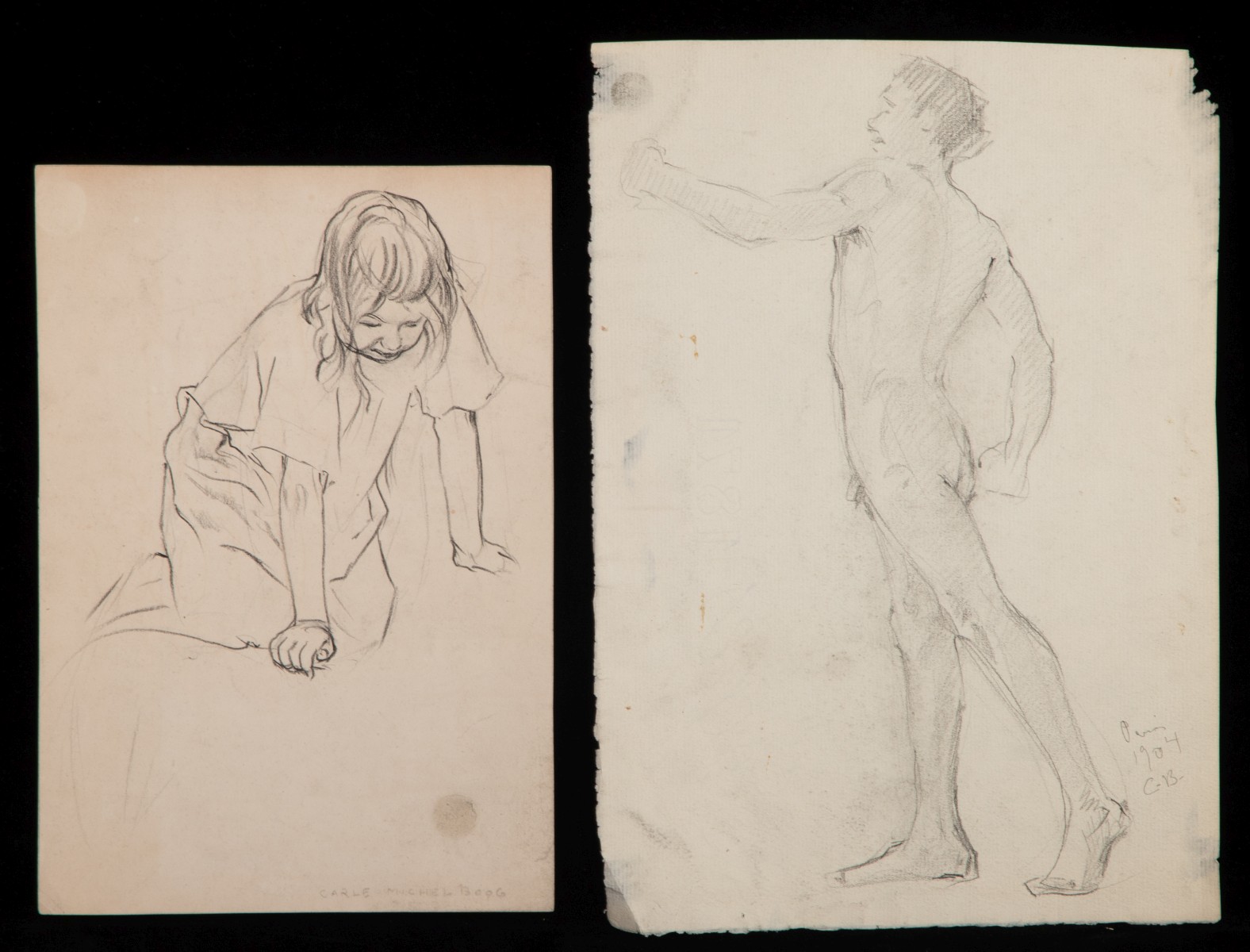 CARLE MICHEL BOOG (1977-1967) COLLECTION WORKS ON PAPER