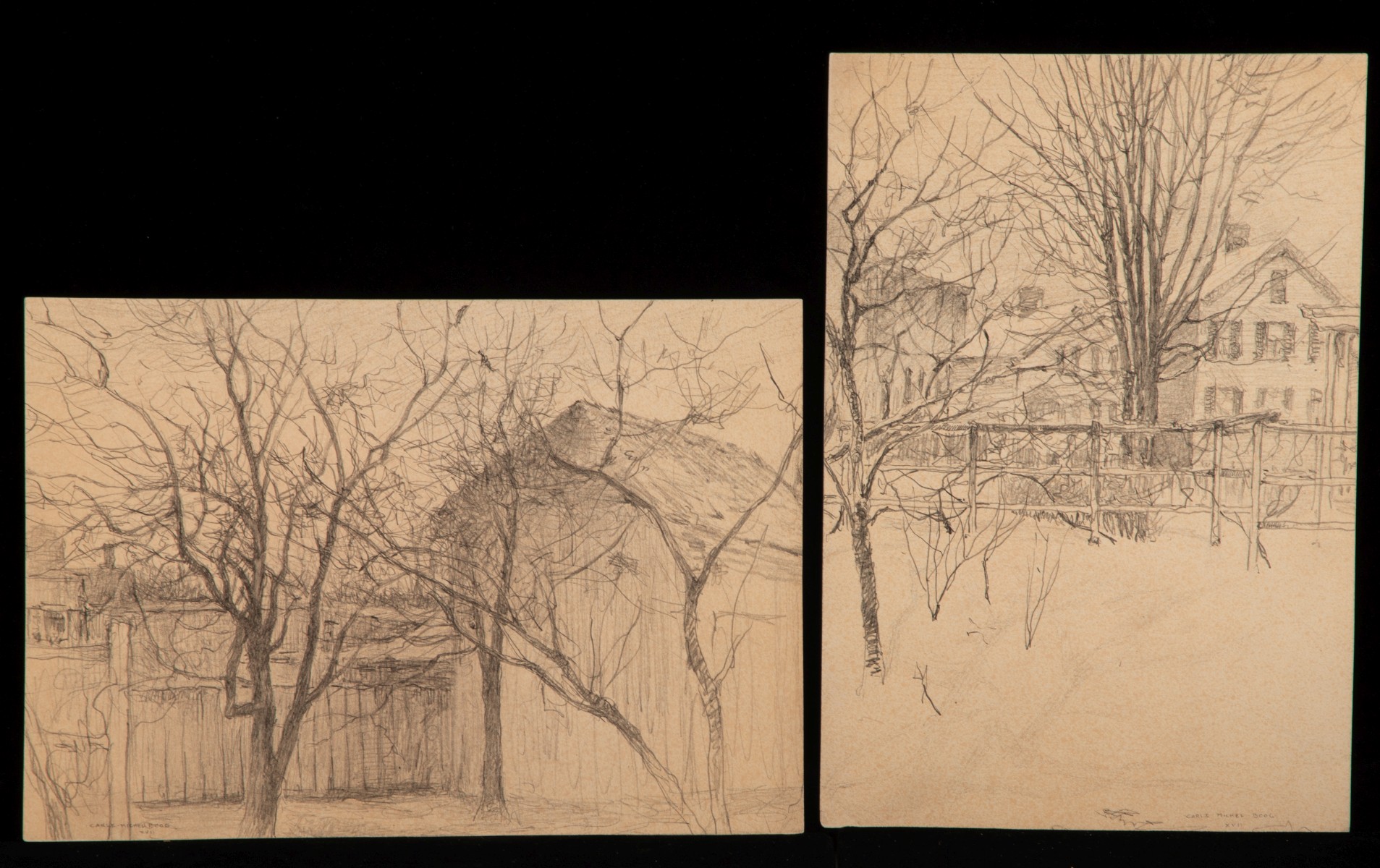 CARLE MICHEL BOOG (1977-1967) COLLECTION WORKS ON PAPER