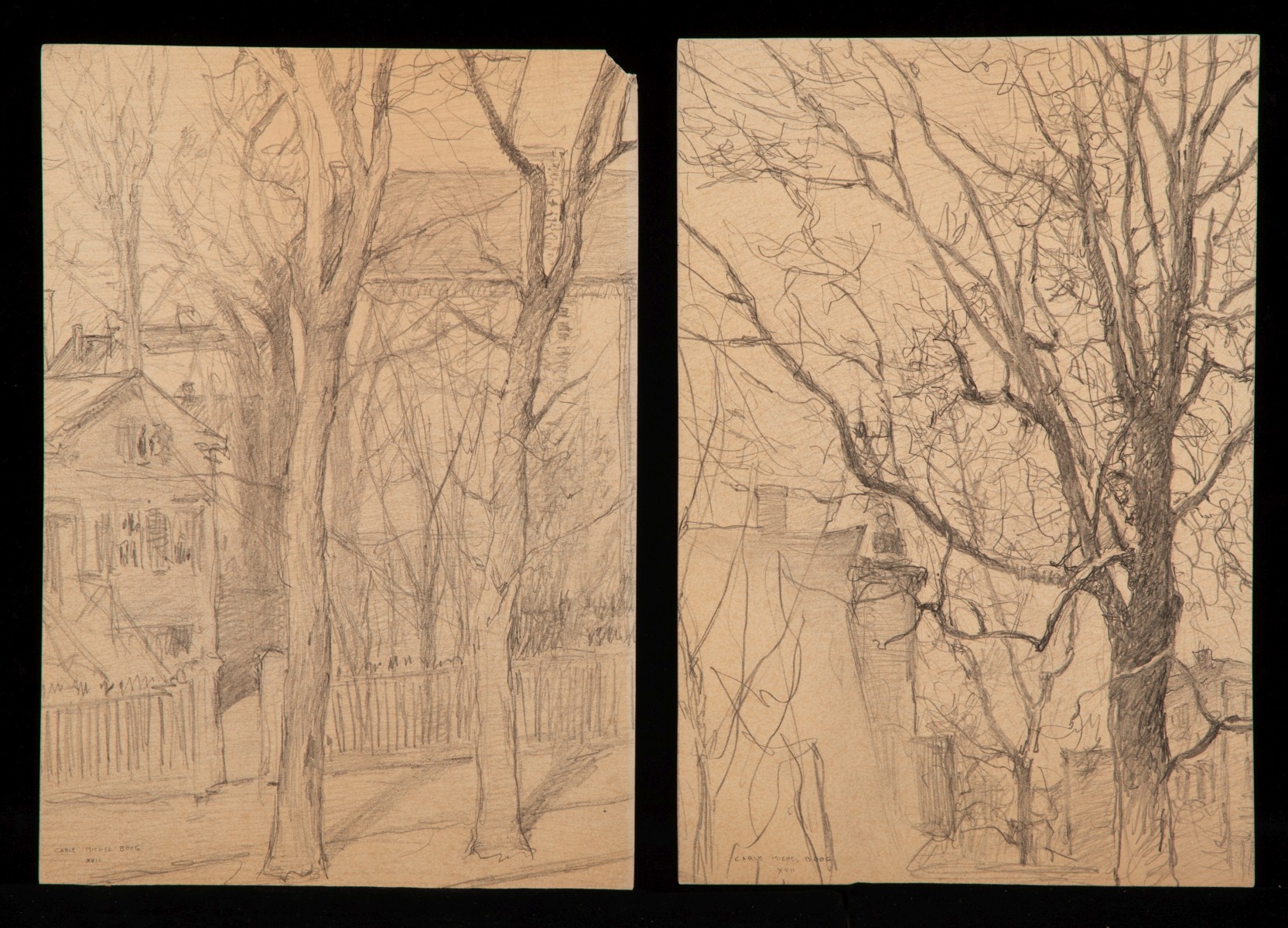 CARLE MICHEL BOOG (1977-1967) COLLECTION WORKS ON PAPER