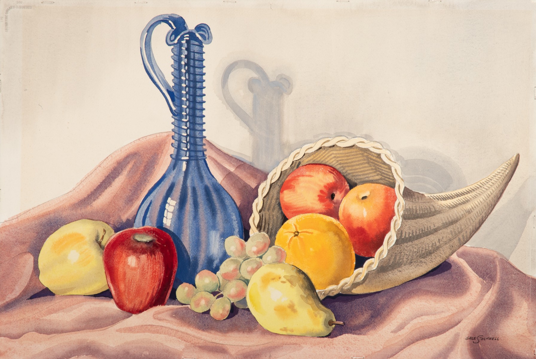 GALE STOCKWELL (1907-1983) TWO WATERCOLORS