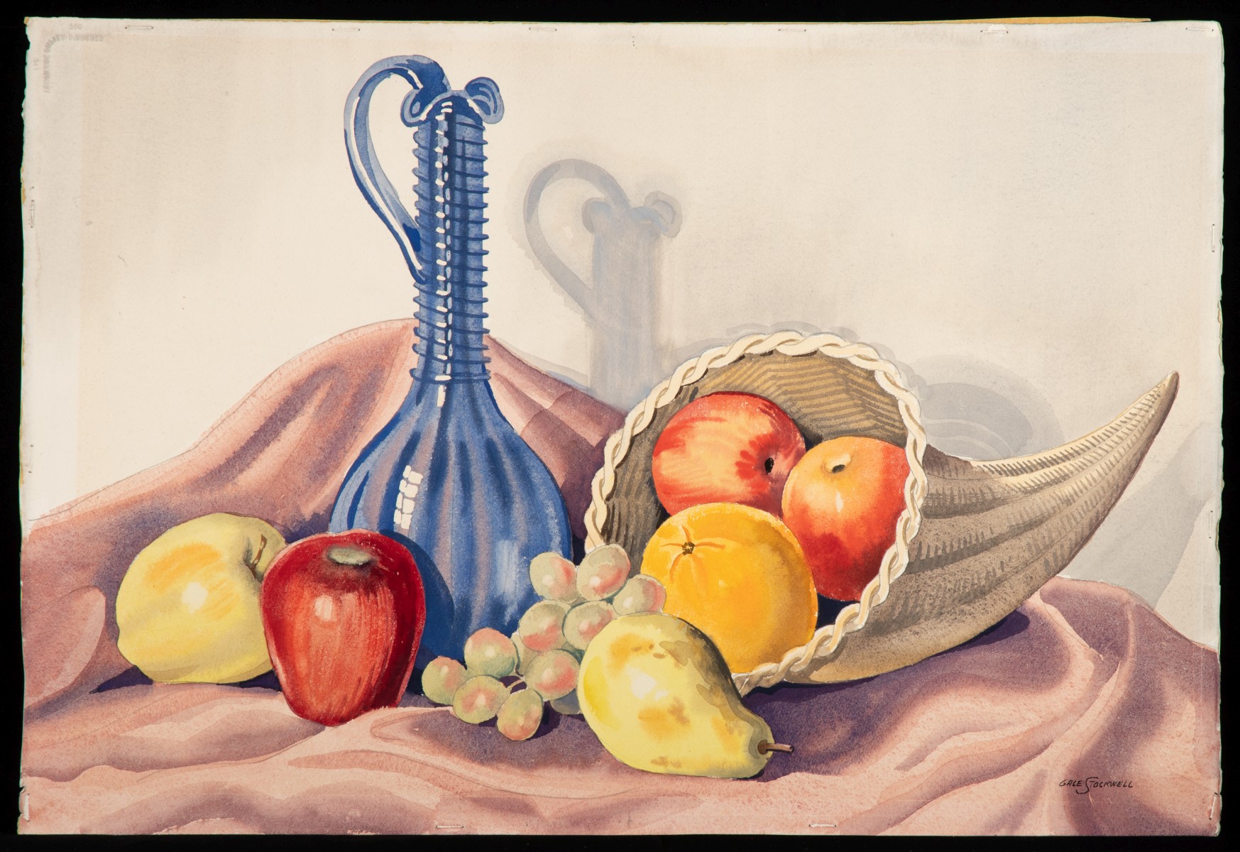 GALE STOCKWELL (1907-1983) TWO WATERCOLORS