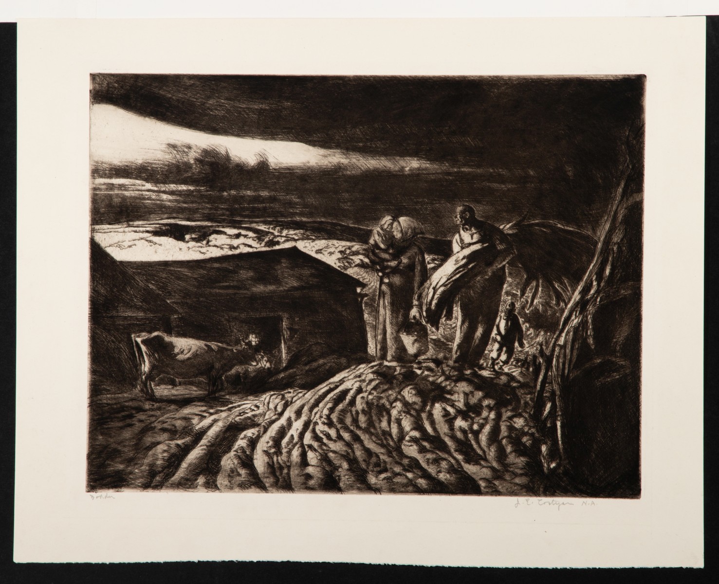 JOHN E. COSTIGAN (1888-1972) SIX PENCIL SIGNED PRINTS