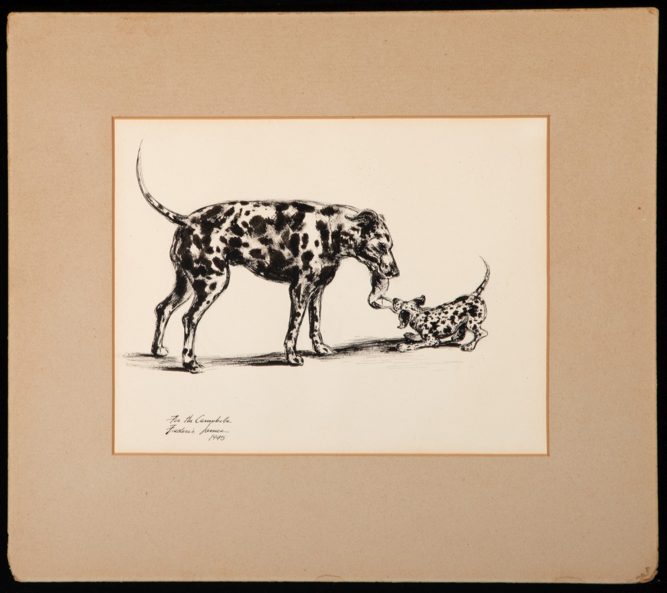 FREDRICK JAMES (1915-1985) FIVE ORIGINAL WORKS ON PAPER
