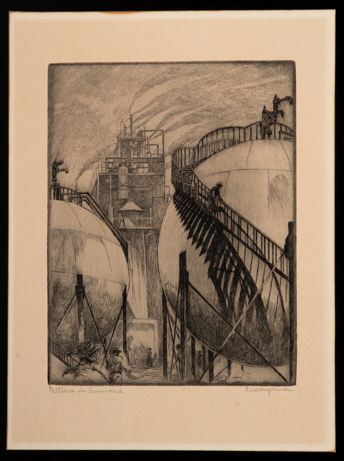 KENT HAGERMAN (1893-1978) PENCIL SIGNED GIFT PRINTS
