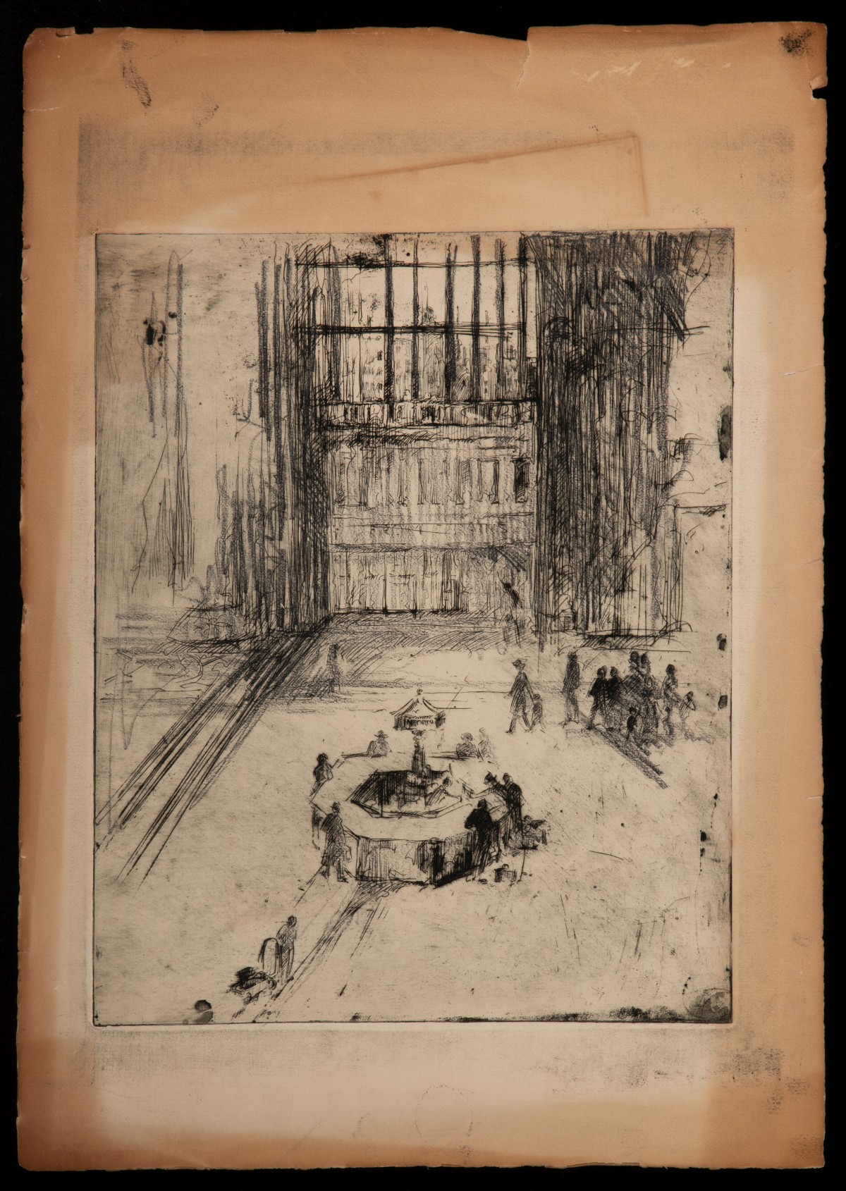 GERTRUDE FREYMAN (1901-1994) EIGHT WORKS ON PAPER