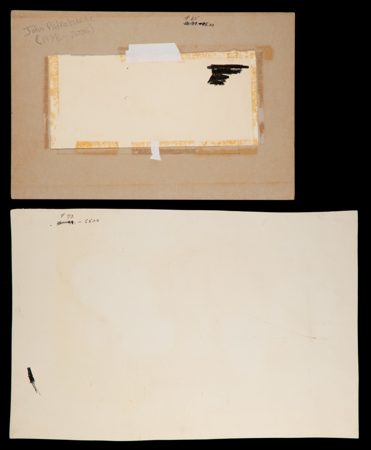 JOHN CARL PODREBARAC (1938-2006) TEN WORKS ON PAPER