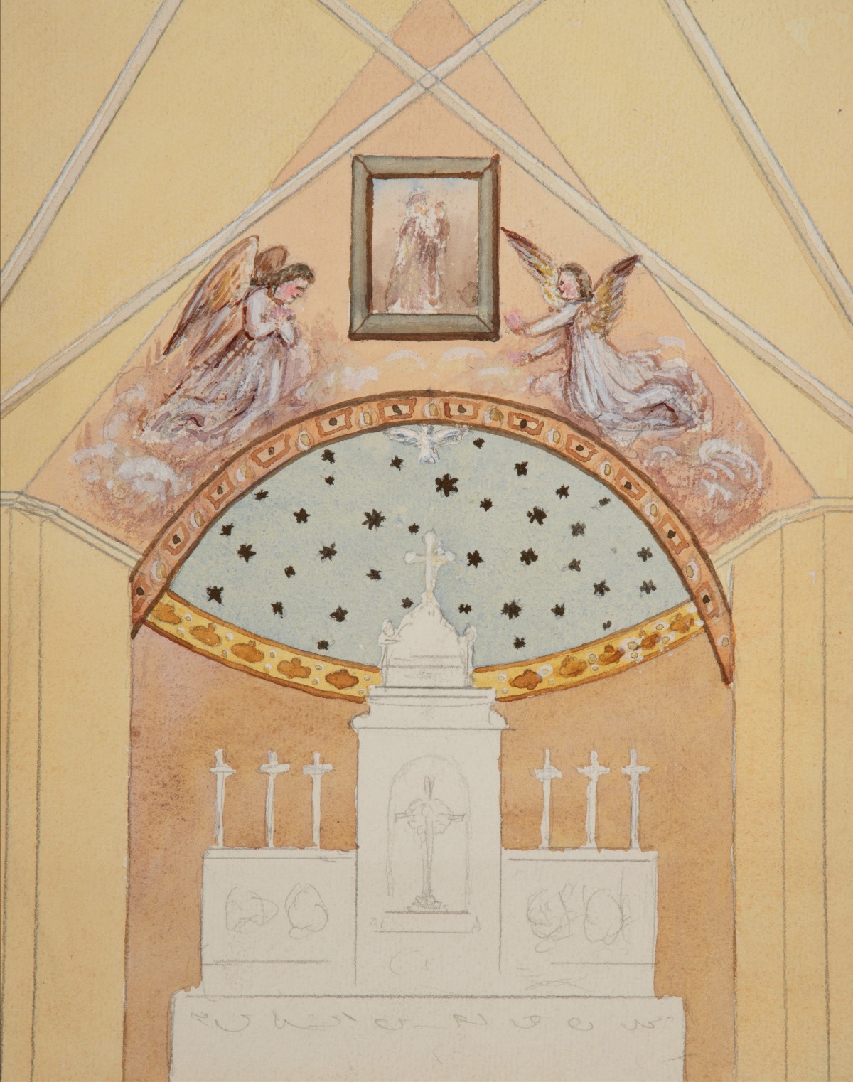 GERTRUDE FREYMAN (1901-1994)| HENRY FREYMAN WATERCOLORS