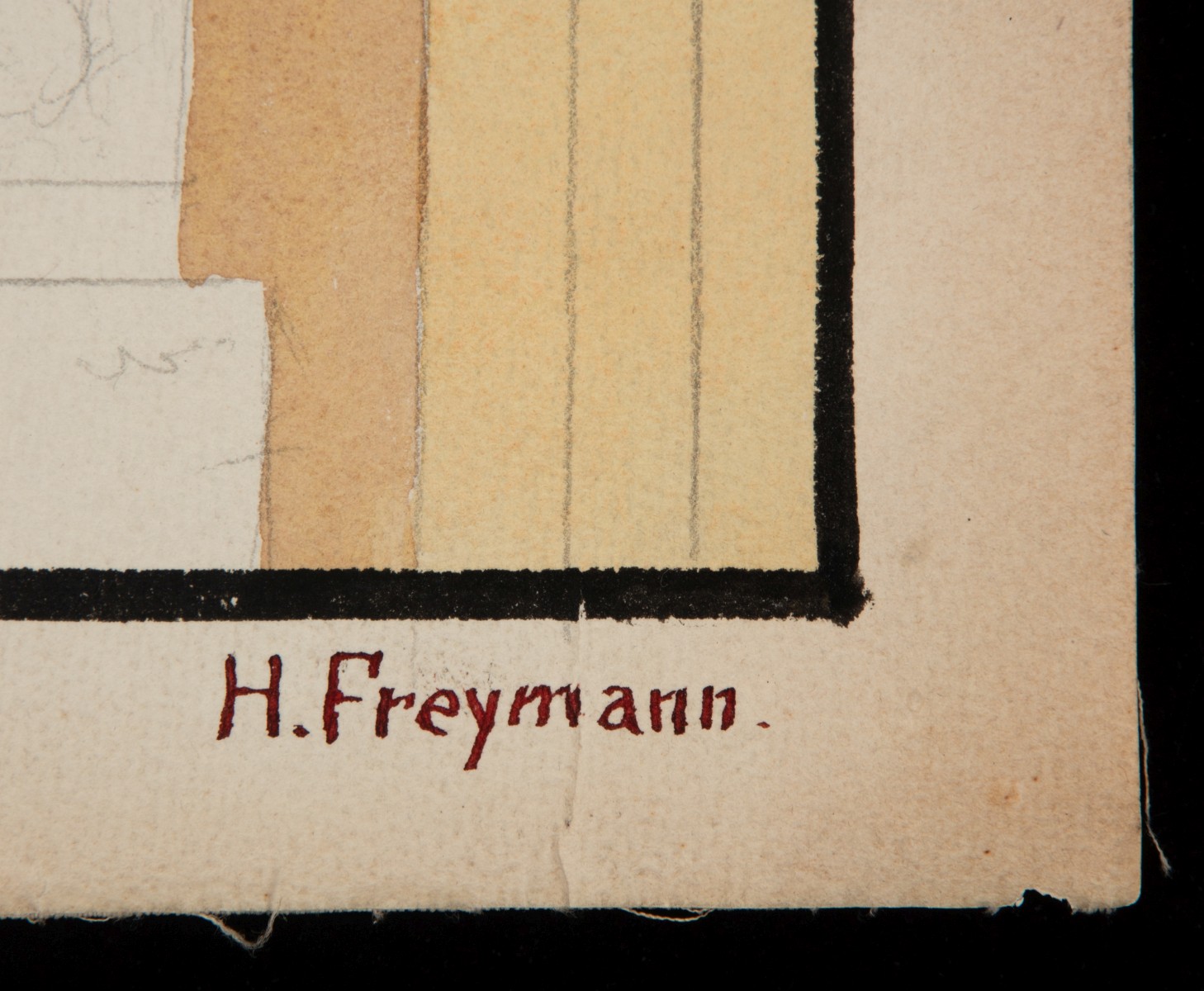 GERTRUDE FREYMAN (1901-1994)| HENRY FREYMAN WATERCOLORS