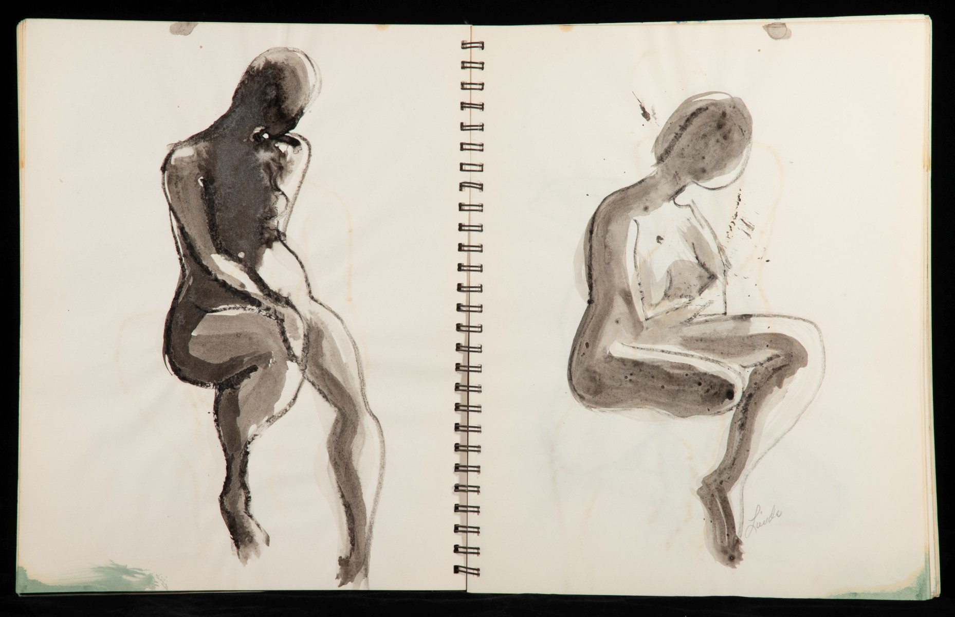 LOU MARAK (1930-2020) KANSAS CITY ARTIST'S SKETCH BOOK
