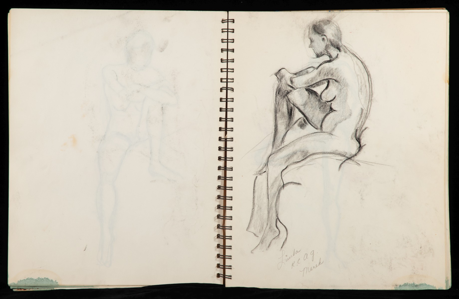 LOU MARAK (1930-2020) KANSAS CITY ARTIST'S SKETCH BOOK