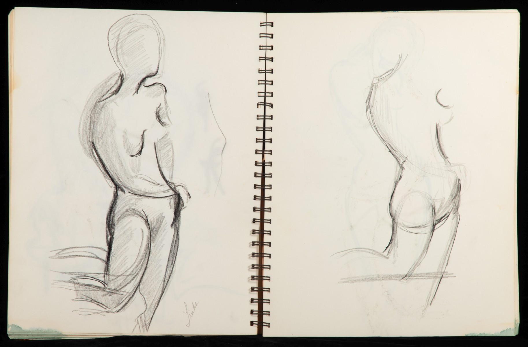 LOU MARAK (1930-2020) KANSAS CITY ARTIST'S SKETCH BOOK