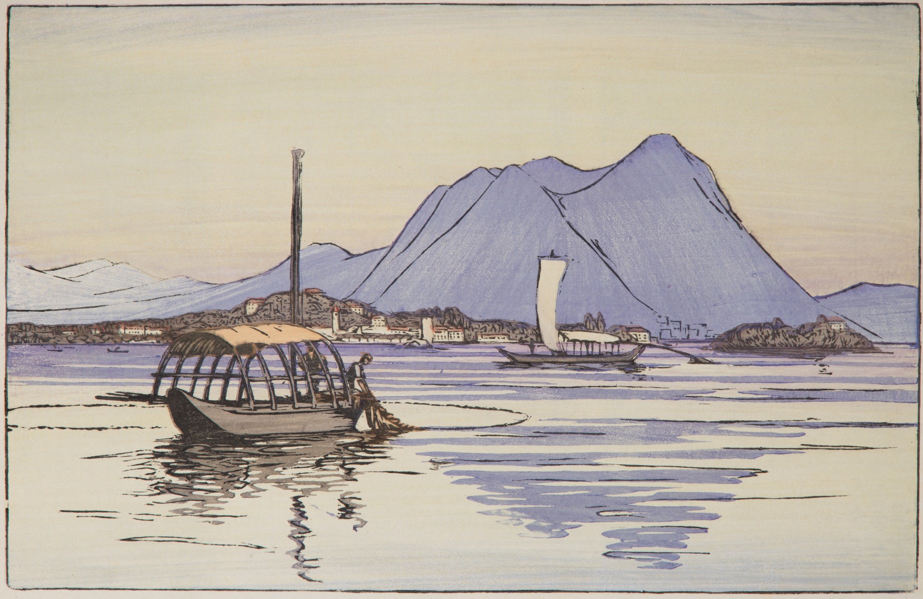 ETHEL KIRKPATRICK (fl.1891-1941) COLOR WOODBLOCK PRINT