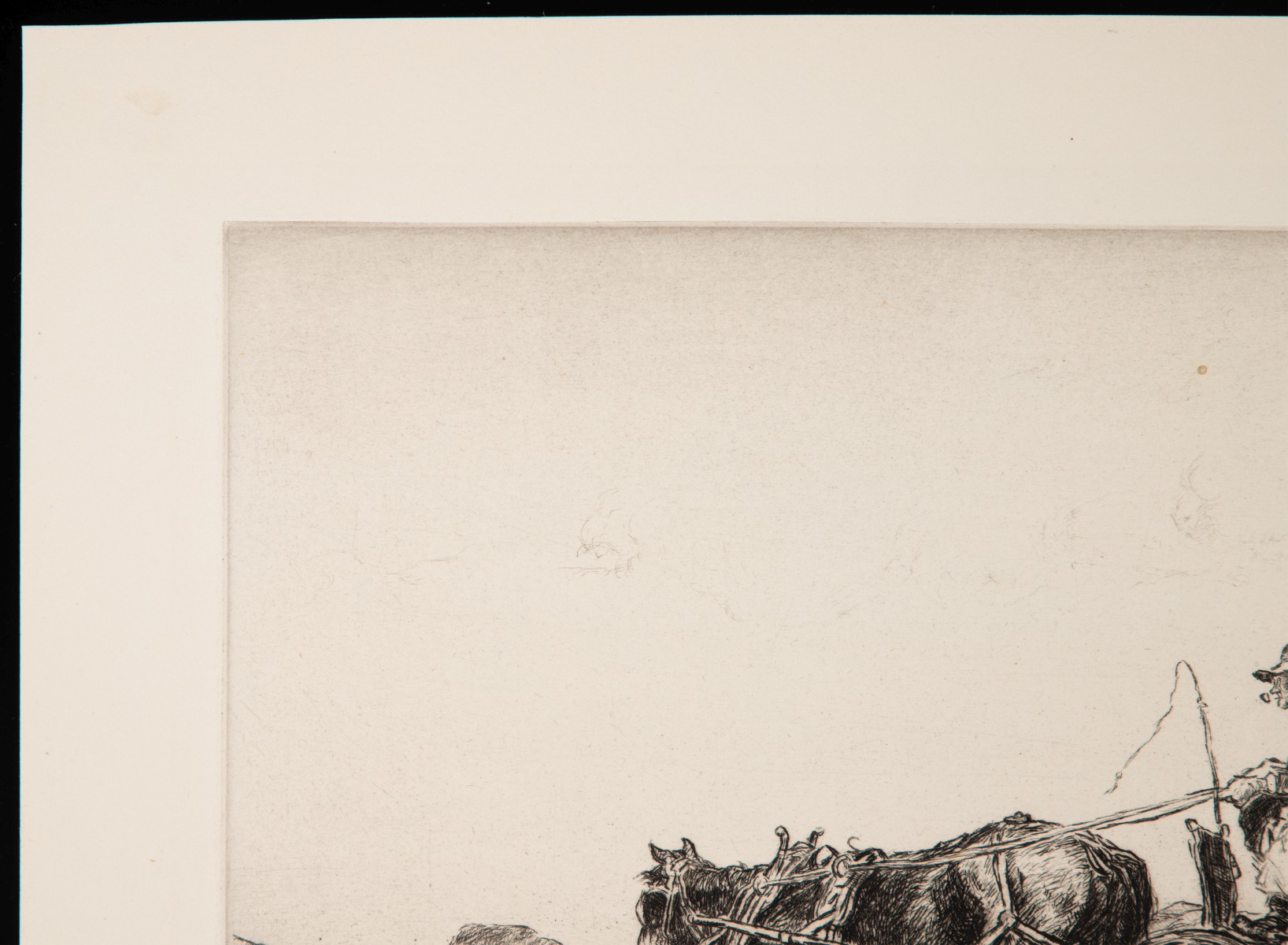 GEORGE WRIGHT (1872-1951) PENCIL SIGNED ETCHING