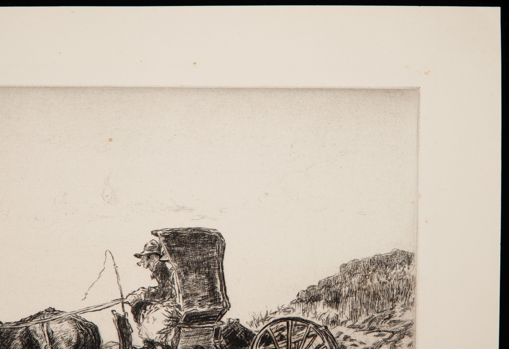 GEORGE WRIGHT (1872-1951) PENCIL SIGNED ETCHING