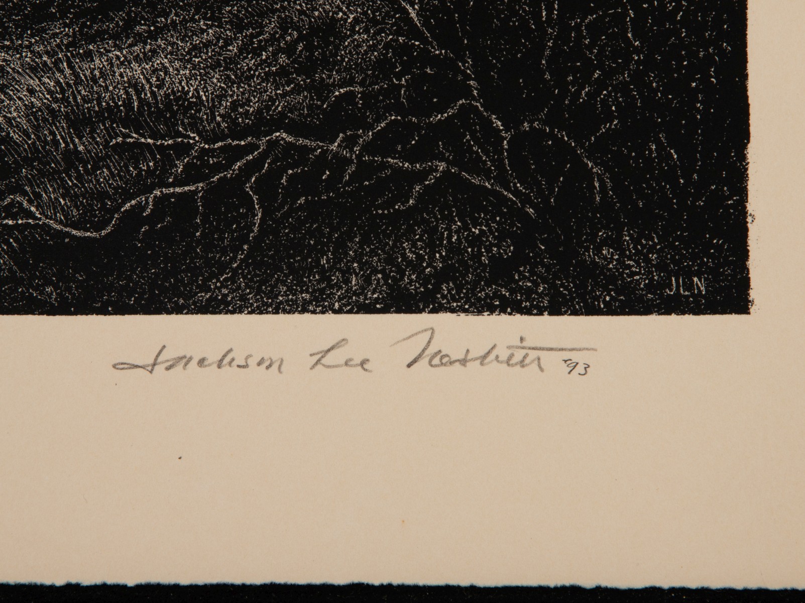 JACKSON LEE NESBITT (1913-2008) PENCIL SIGNED LITHO