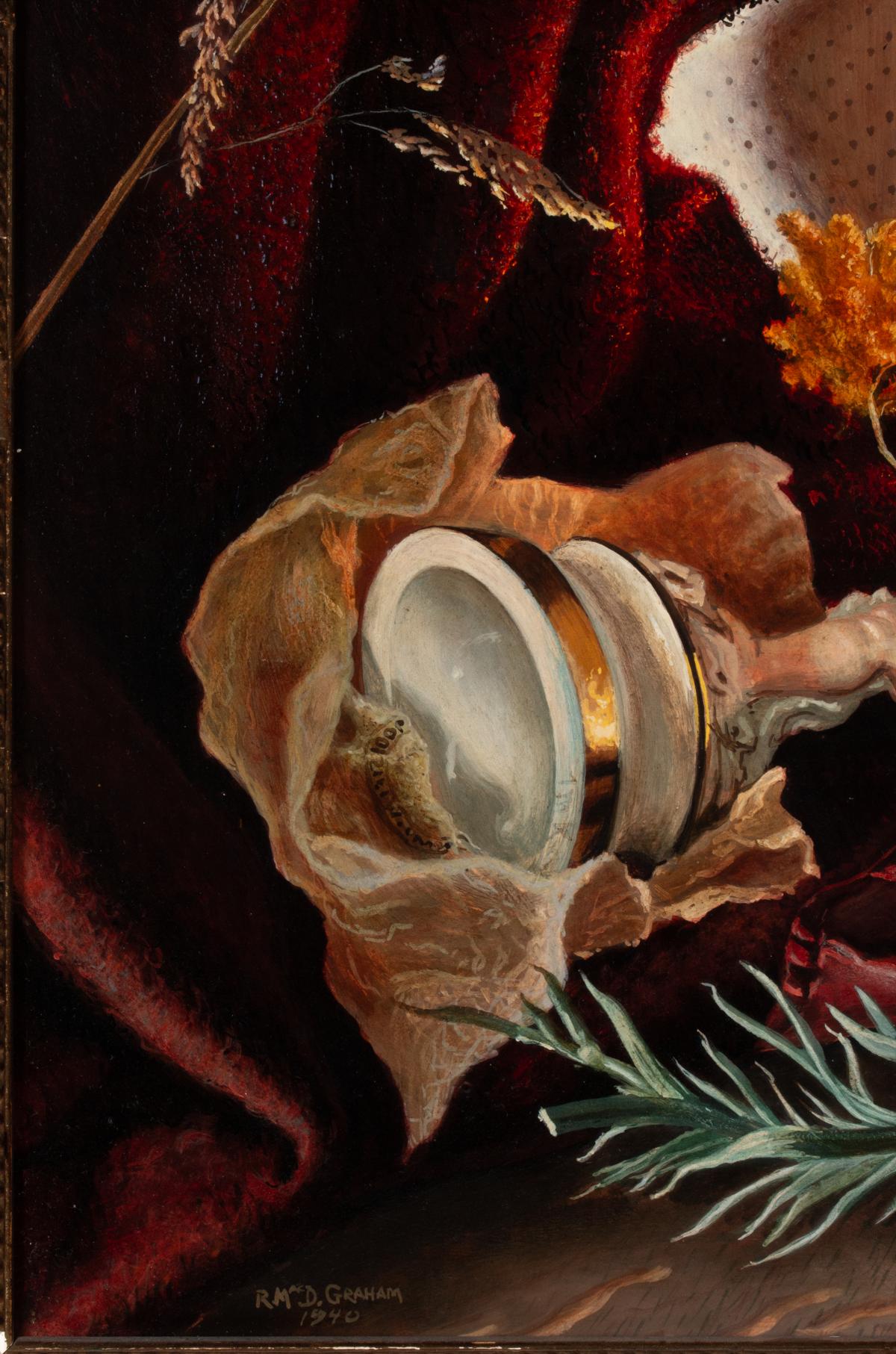 ROBERT McDONALD GRAHAM (1919-2003) EGG TEMPERA 1940