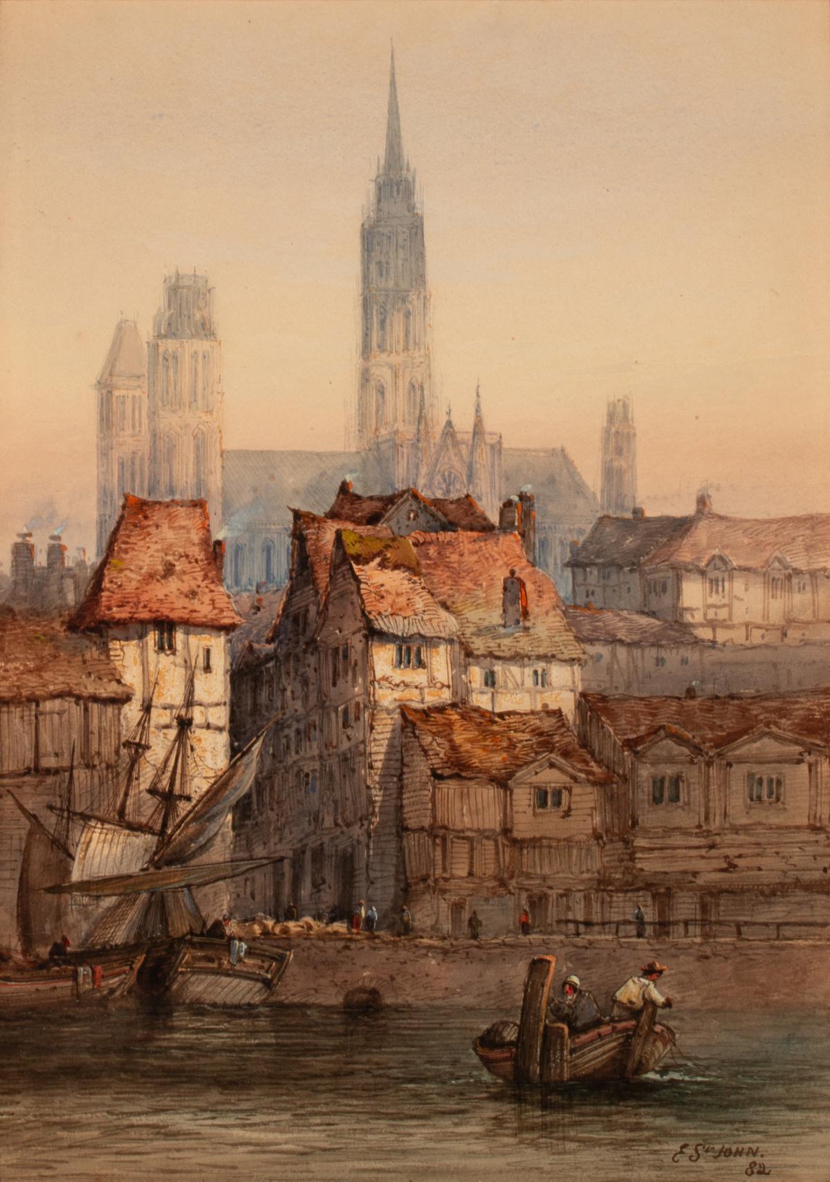 THREE 19TH AND 20TH CENTURY EUROPEAN PAINTINGS