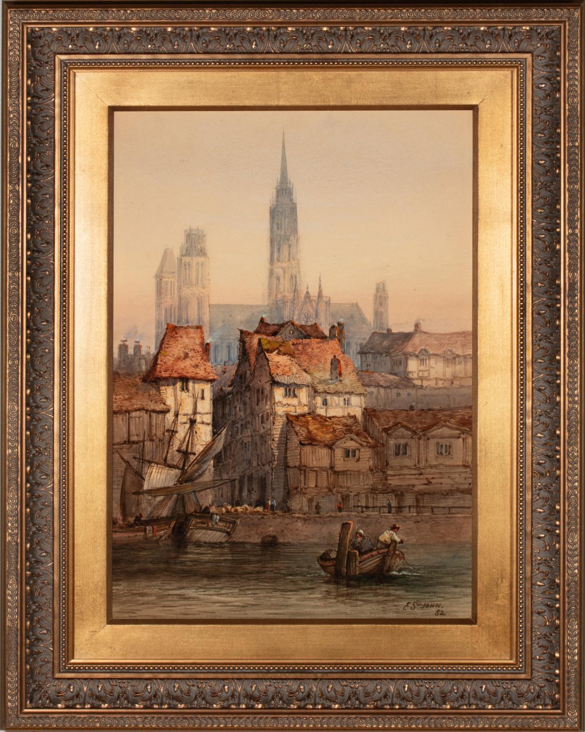 THREE 19TH AND 20TH CENTURY EUROPEAN PAINTINGS