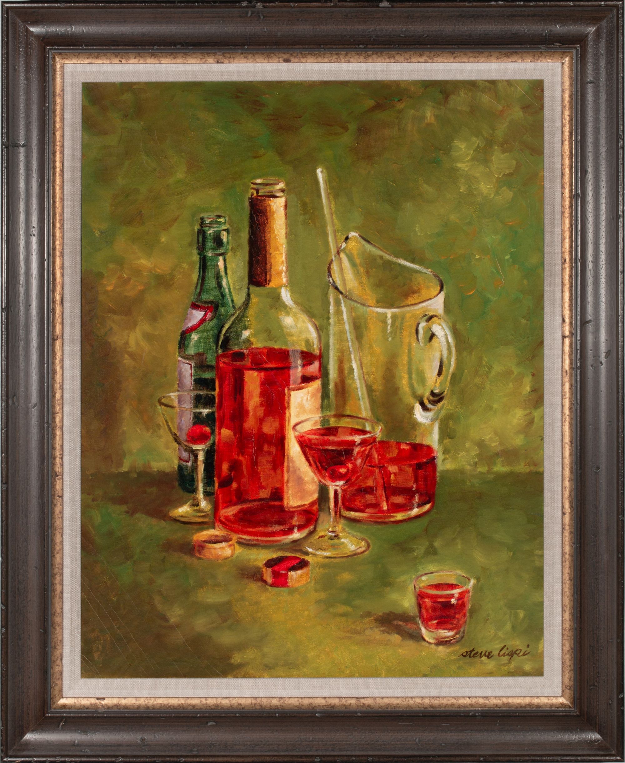 THREE ORIGINAL 20TH CENTURY WORKS INCLUDING STEVE LISPI