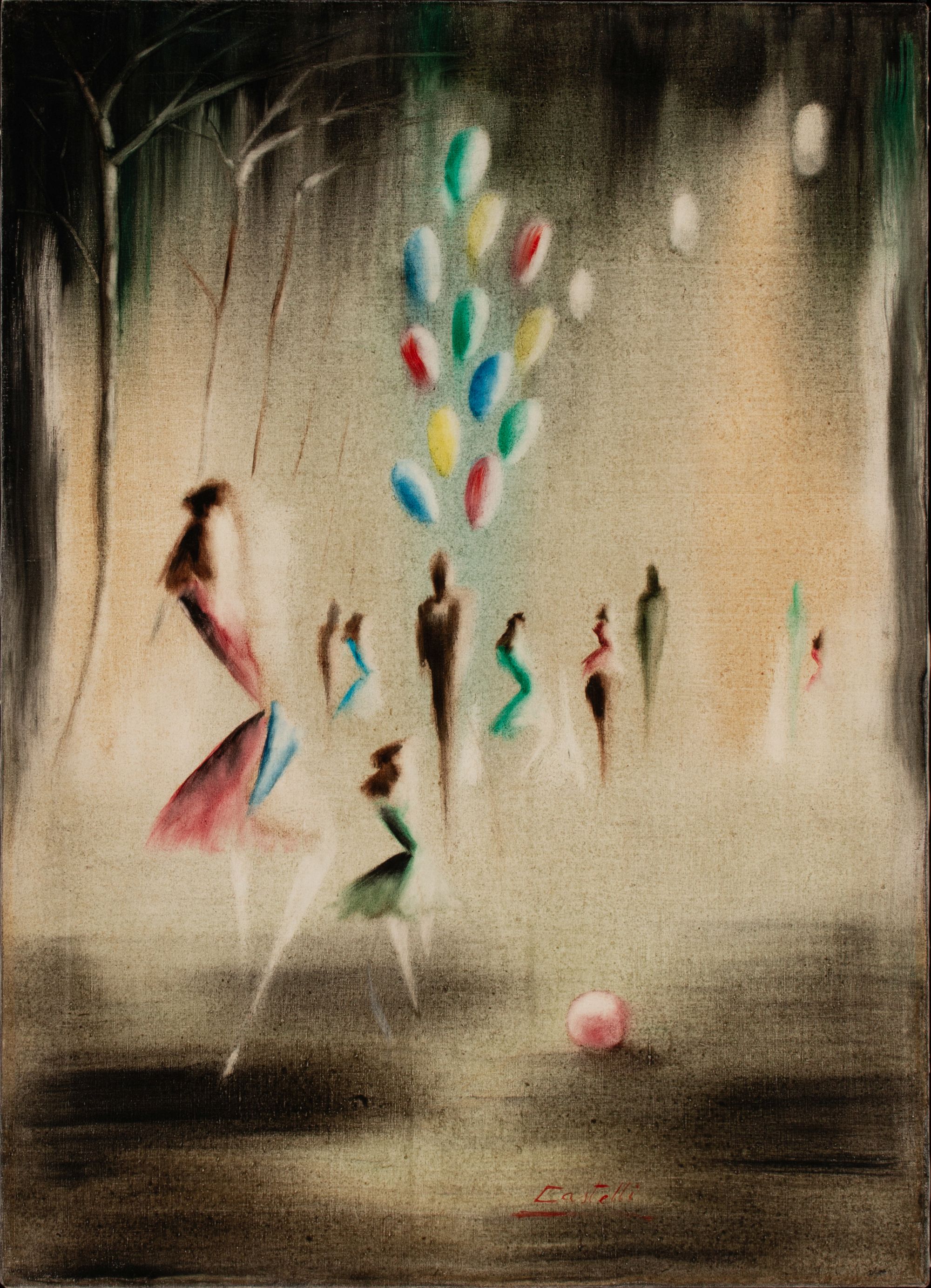 THREE ORIGINAL 20TH CENTURY WORKS INCLUDING STEVE LISPI