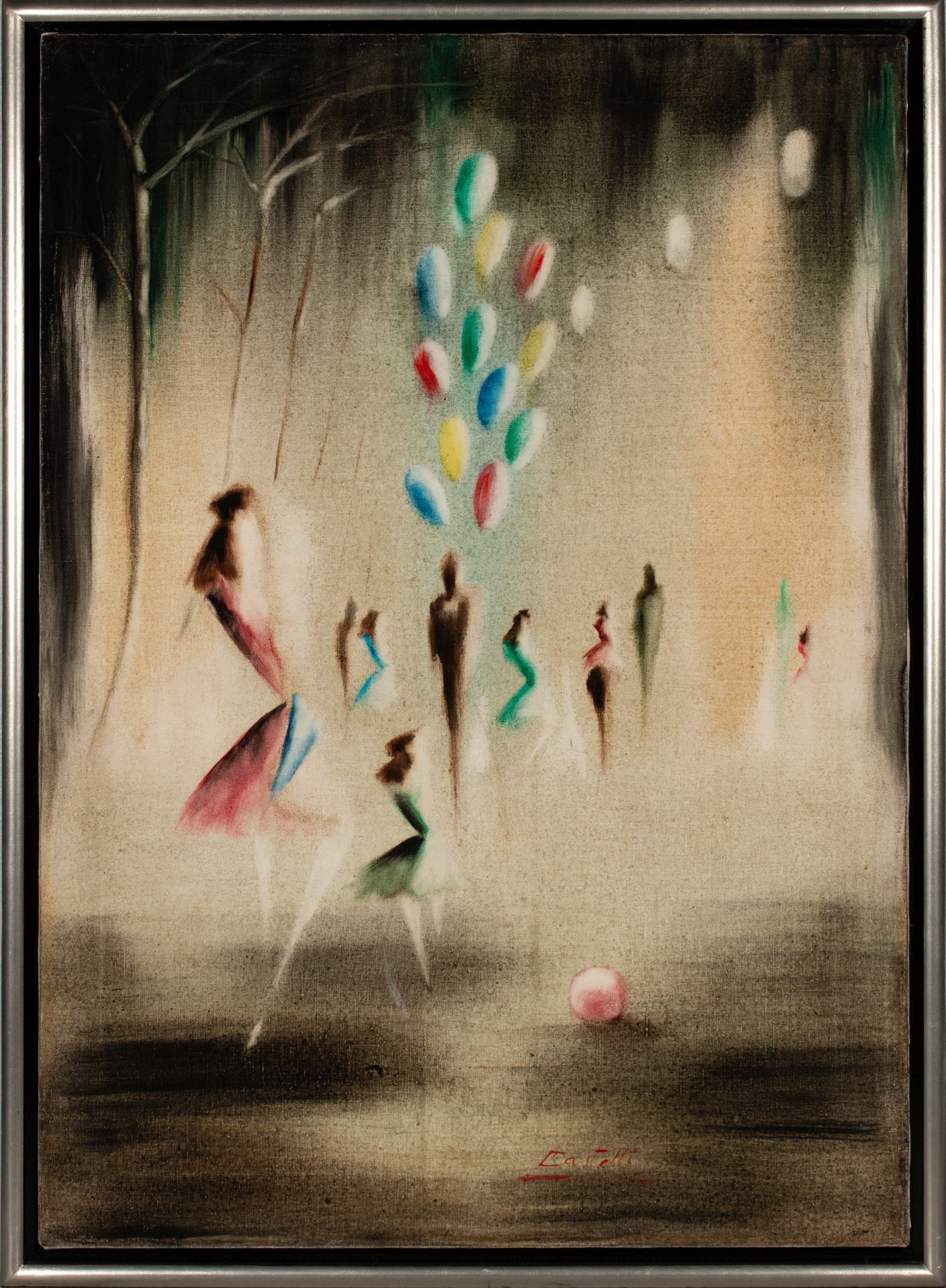 THREE ORIGINAL 20TH CENTURY WORKS INCLUDING STEVE LISPI