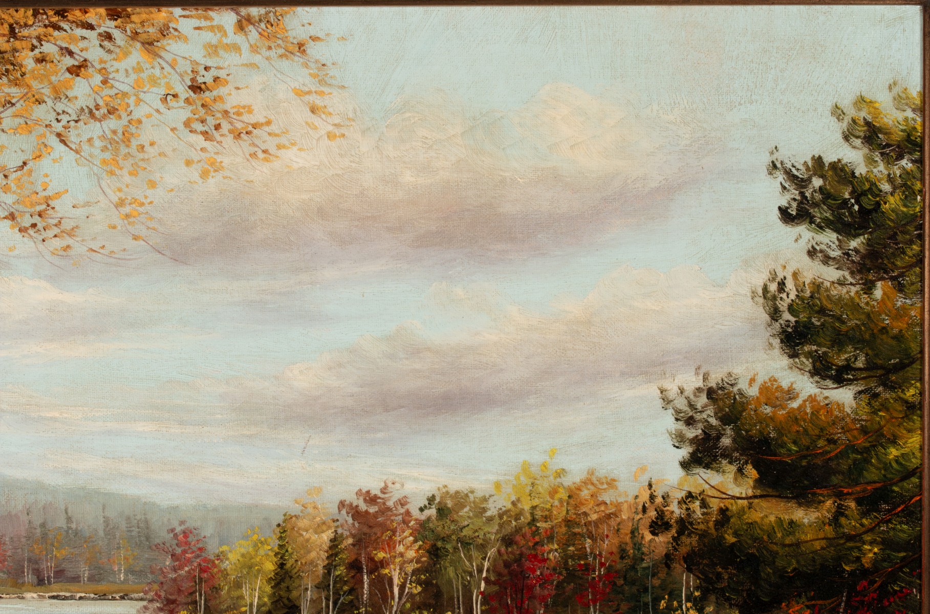 NATAHAN ROBERTS (AMERICAN 19TH CENTURY) OIL ON BOARD