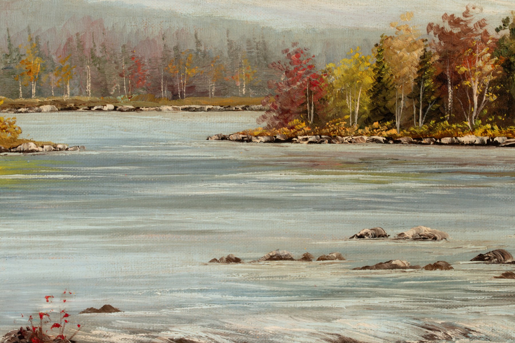 NATAHAN ROBERTS (AMERICAN 19TH CENTURY) OIL ON BOARD
