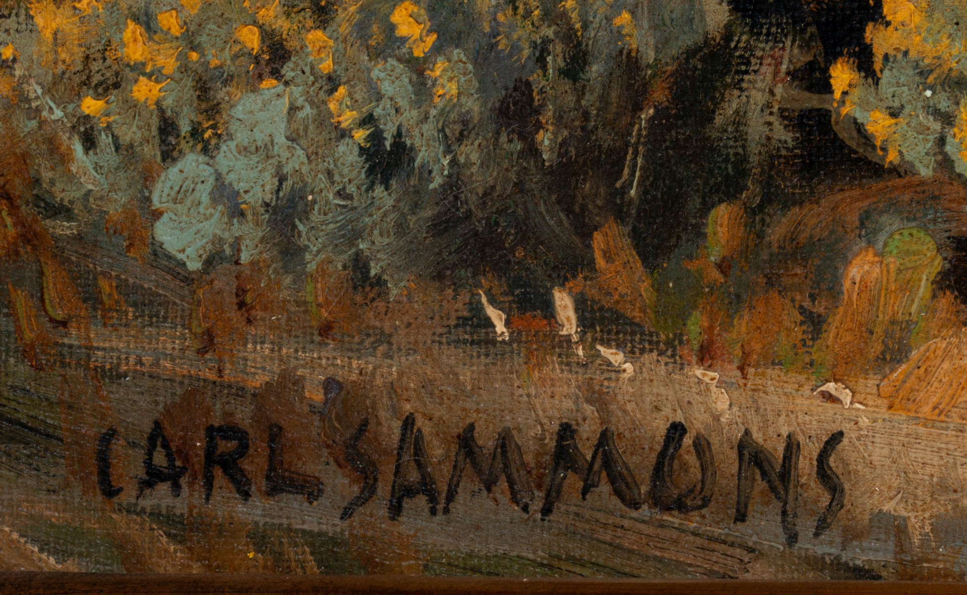 CARL SAMMONS (1883-1968) SAN JACINTO MTN CALIFORNIA