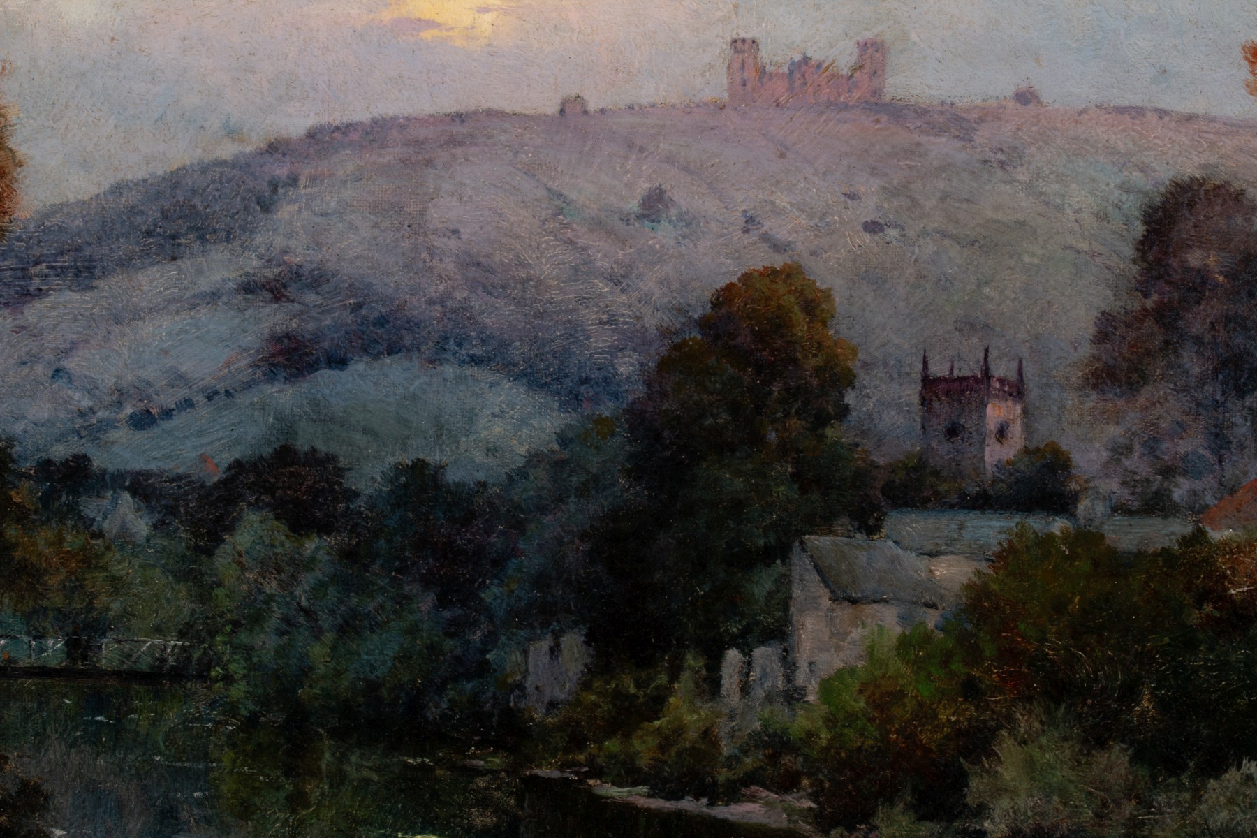 ALFRED DE BREANSKI, JR. (1877-1957) OIL ON CANVAS