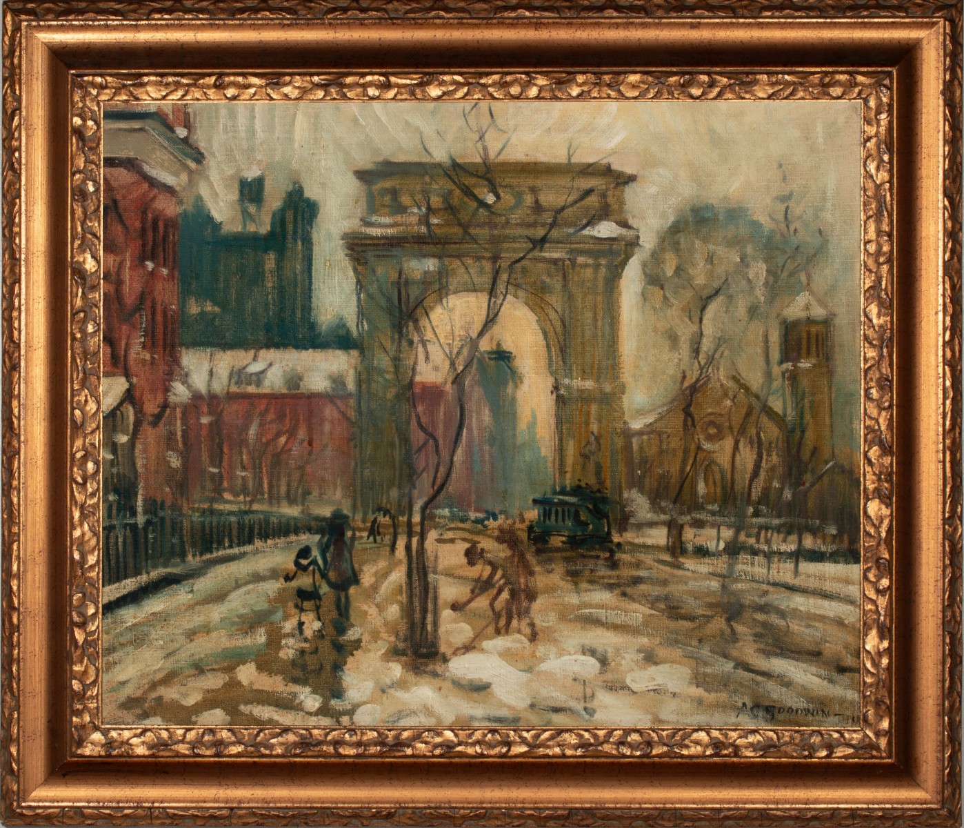 ARTHUR CLIFTON GOODWIN (1864-1929) WASHINGTON SQUARE