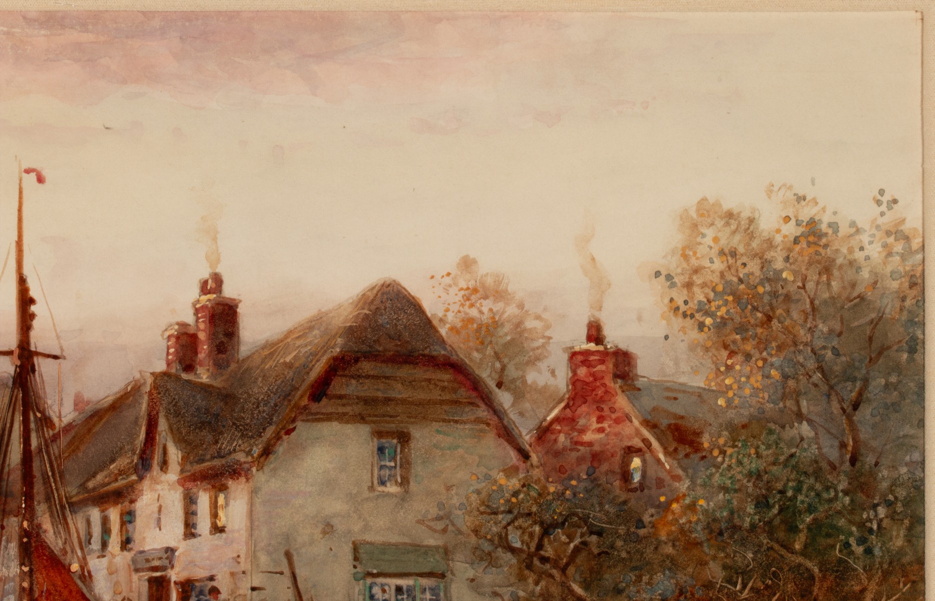 STUART LLOYD (1845-1959) WATERCOLOR DATED 1911